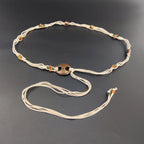 PENDRA Jadeelle Floral Boho Waist Chain Belt
