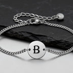 PENDRA Initials Alphabet Bracelet