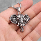 PENDRA Elephant Animal Boyfriend Steel Necklace