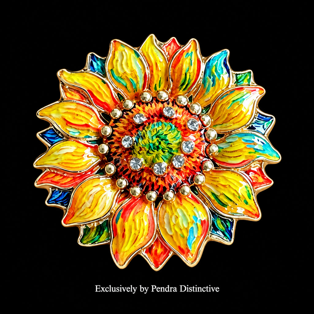 PENDRA Gallery 9-Design Famous Painting Brooch