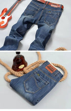 PENDRA Denim Straight Dark Pants
