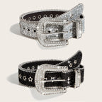 PENDRA Velaessa Metal Black Metal Buckle Luxury Belt
