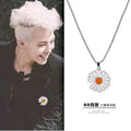 PENDRA Daisymini Stainless Steel Daisy Pendant