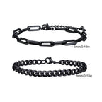 PENDRA Cuban Black Bracelet