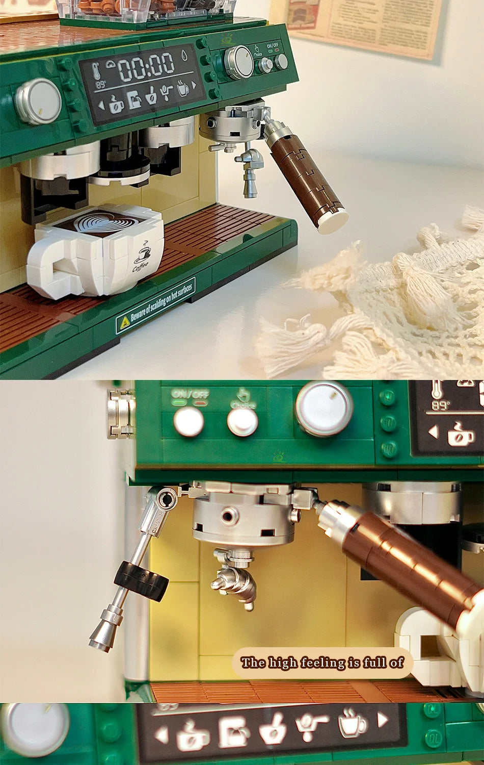 PENDRA Coffee Machine Micro Building Set