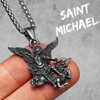 PENDRA Arch Angel St Steel Necklace