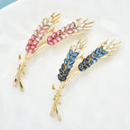 PENDRA Harvest Wheat Design Brooch