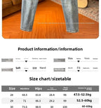 PENDRA Korean Cargo Paint Jeans