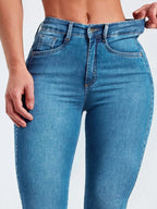 Hip Lifting Sexy Tight Jeans, High Stretch Slim Fit Comfortable Jeans, Women's Jeans And Clothing