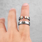 PENDRA Freemason Masonic Boyfriend Steel Ring
