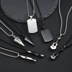 PENDRA Guitar Dog Dog Tag Necklace