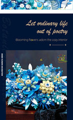 PENDRA Flores Bouquet Floral Building Set