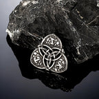 PENDRA Celtic Knot Rune Norse Necklace