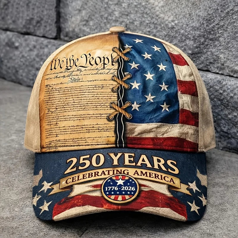 PENDRA Retro-style Commemorating Anniversary United States Baseball Baseball Cap