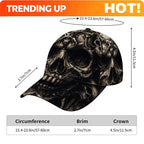 PENDRA Skull Detailed Cap