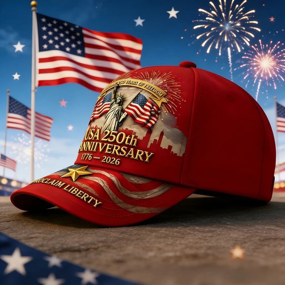 PENDRA 250th Anniversary 3d Baseball Cap
