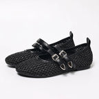 PENDRA Flat Bottom Round Shoes