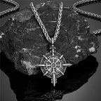 PENDRA Rune Gold Norse Necklace