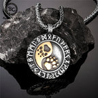 PENDRA Steel Rune Necklace