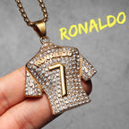PENDRA Football Jersey Mbapp Steel Necklace