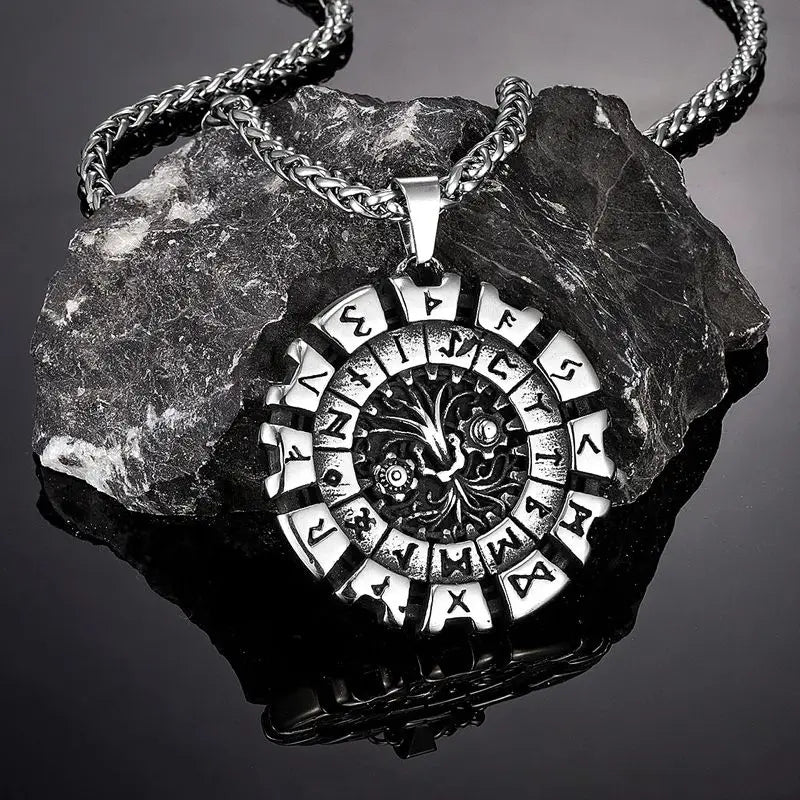 PENDRA Tree Life Rune Necklace