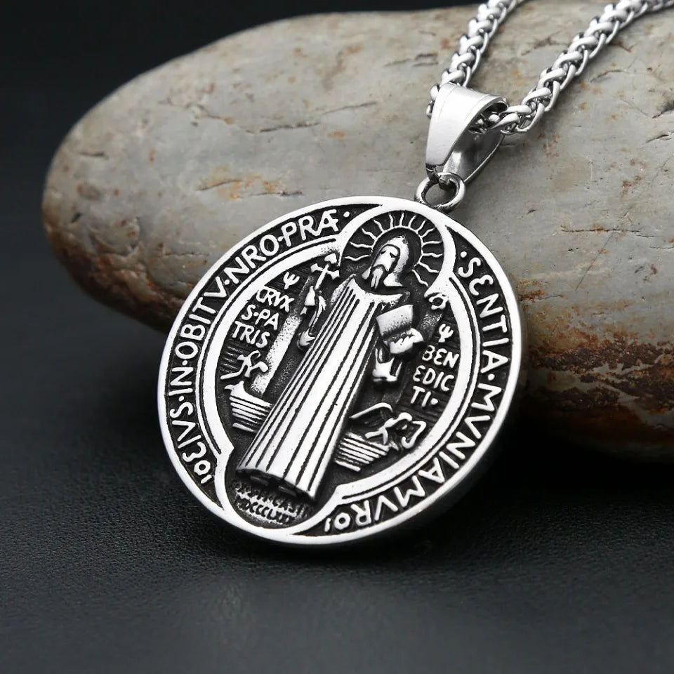 PENDRA Benedictus 316L Stainless Steel Exorcist Pendant