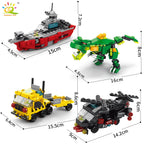 PENDRA Engineering Police Tank Building Set