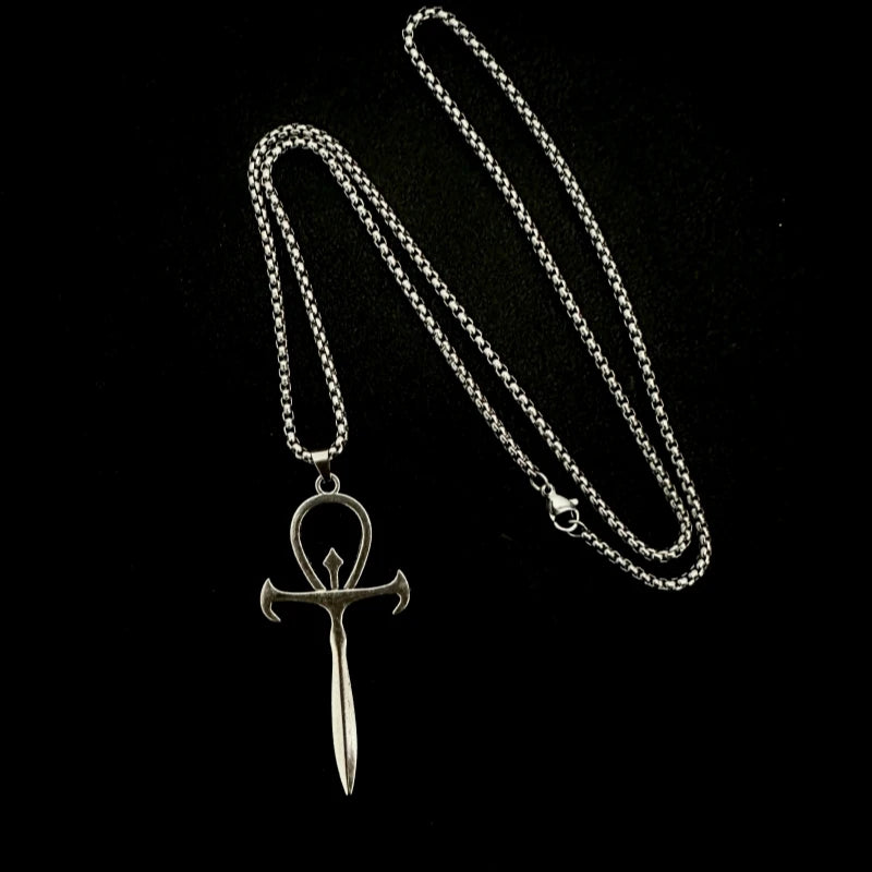 PENDRA Crosssword Gothic Cross Sword Pendant
