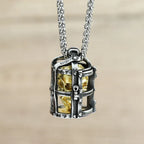 PENDRA Skullcage 316L Stainless Steel Cage Pendant