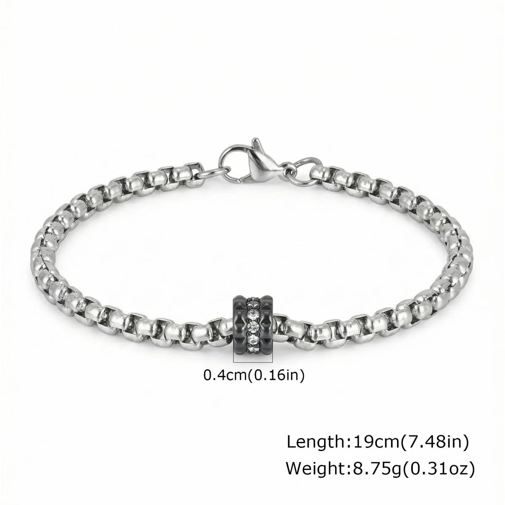 PENDRA Box Rhinestone Bracelet