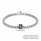 PENDRA Box Rhinestone Bracelet