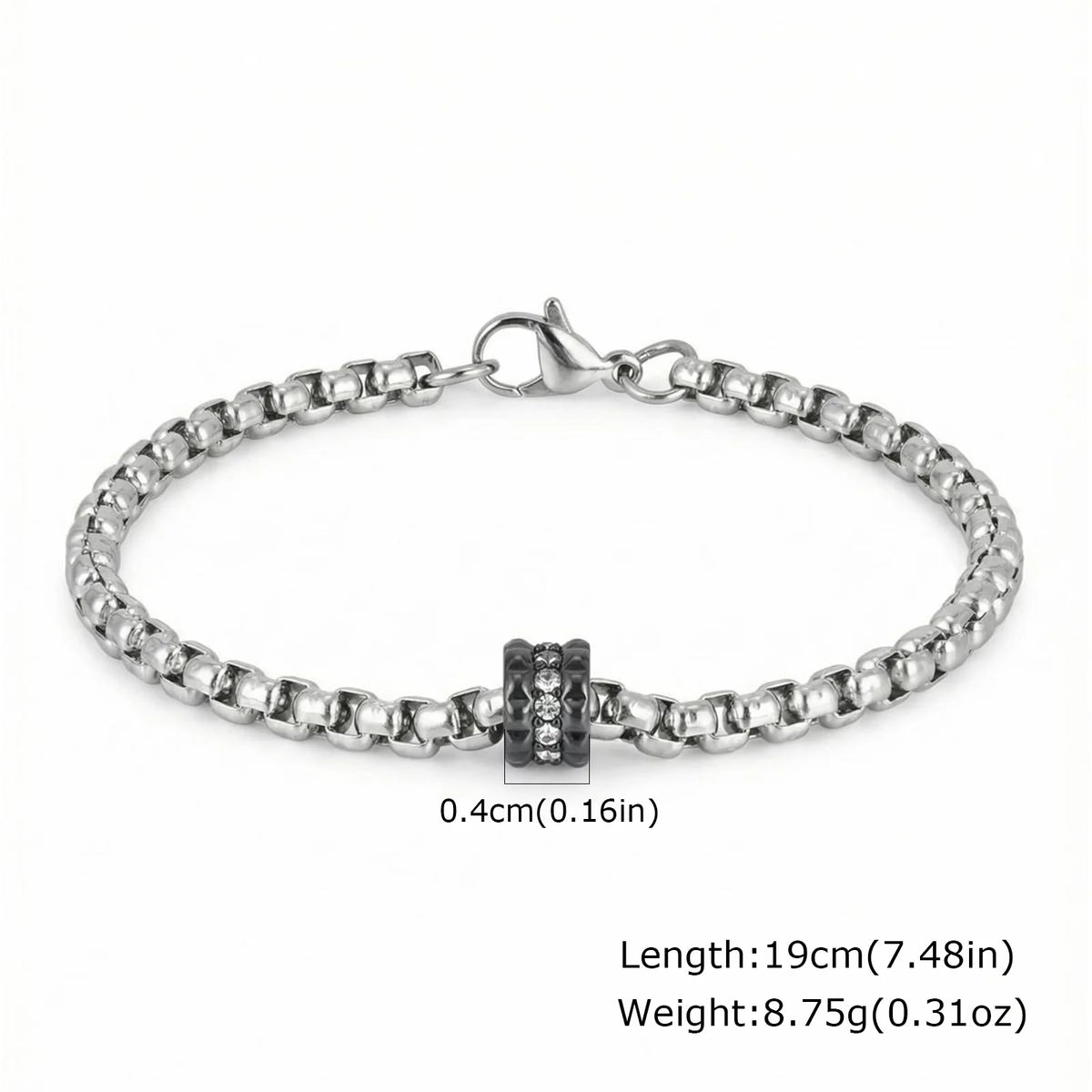 PENDRA Box Rhinestone Bracelet