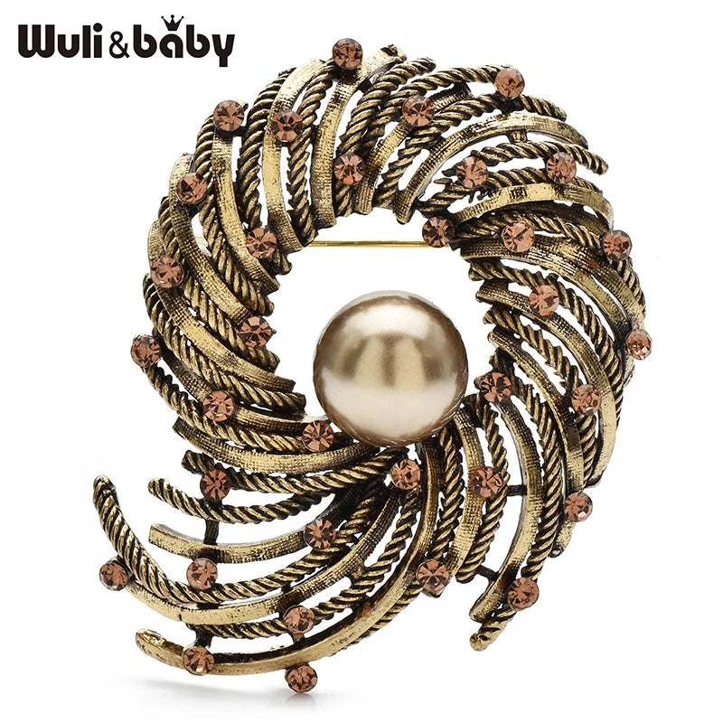 PENDRA Florielle16 Pearl Brooch