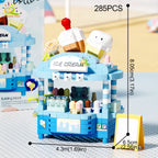 PENDRA Cute Food Micro Building Set
