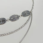 PENDRA Noraorae Silver Tassel Luxury Belt