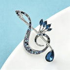 PENDRA Classic Eye Musical-note Brooch