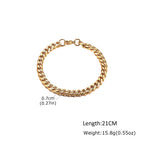 PENDRA Gold Bracelet Bracelet