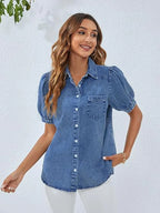 PENDRA Short Sleeved Button Shirt