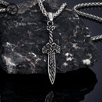 PENDRA Celtic Knot Punk Necklace