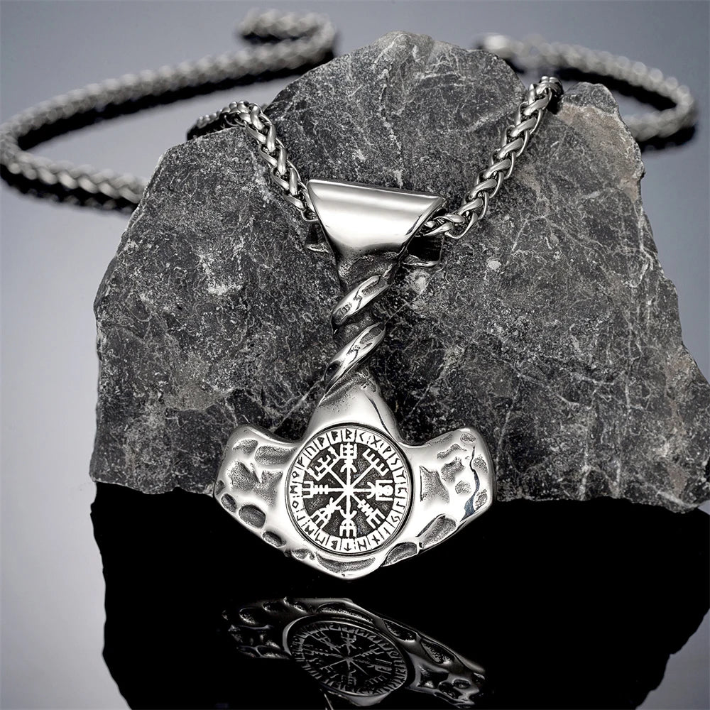 PENDRA Steel Norse Necklace