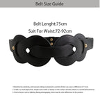 PENDRA Bellalia Black Gothic Wide Corset Belt