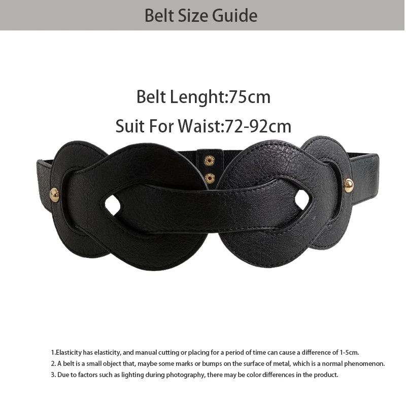 PENDRA Bellalia Black Gothic Wide Corset Belt