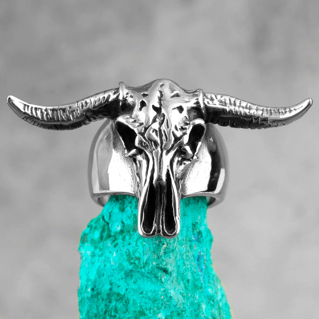 PENDRA Satan Ram Aries Steel Ring