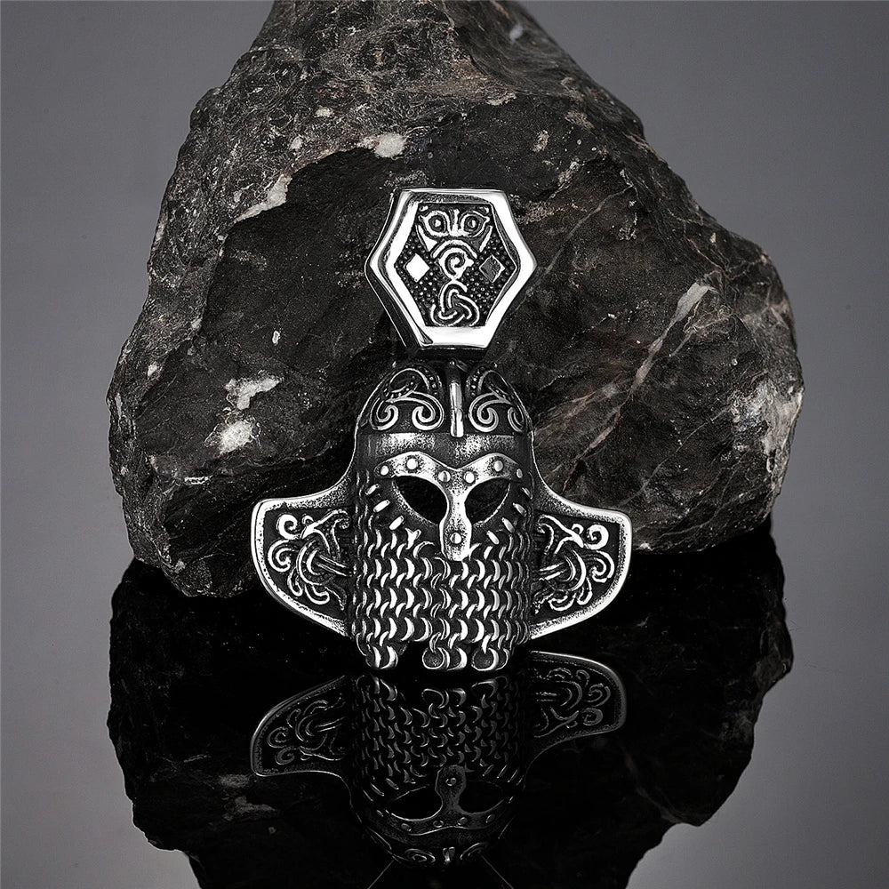 PENDRA Rune Vintage Vegvisir Necklace