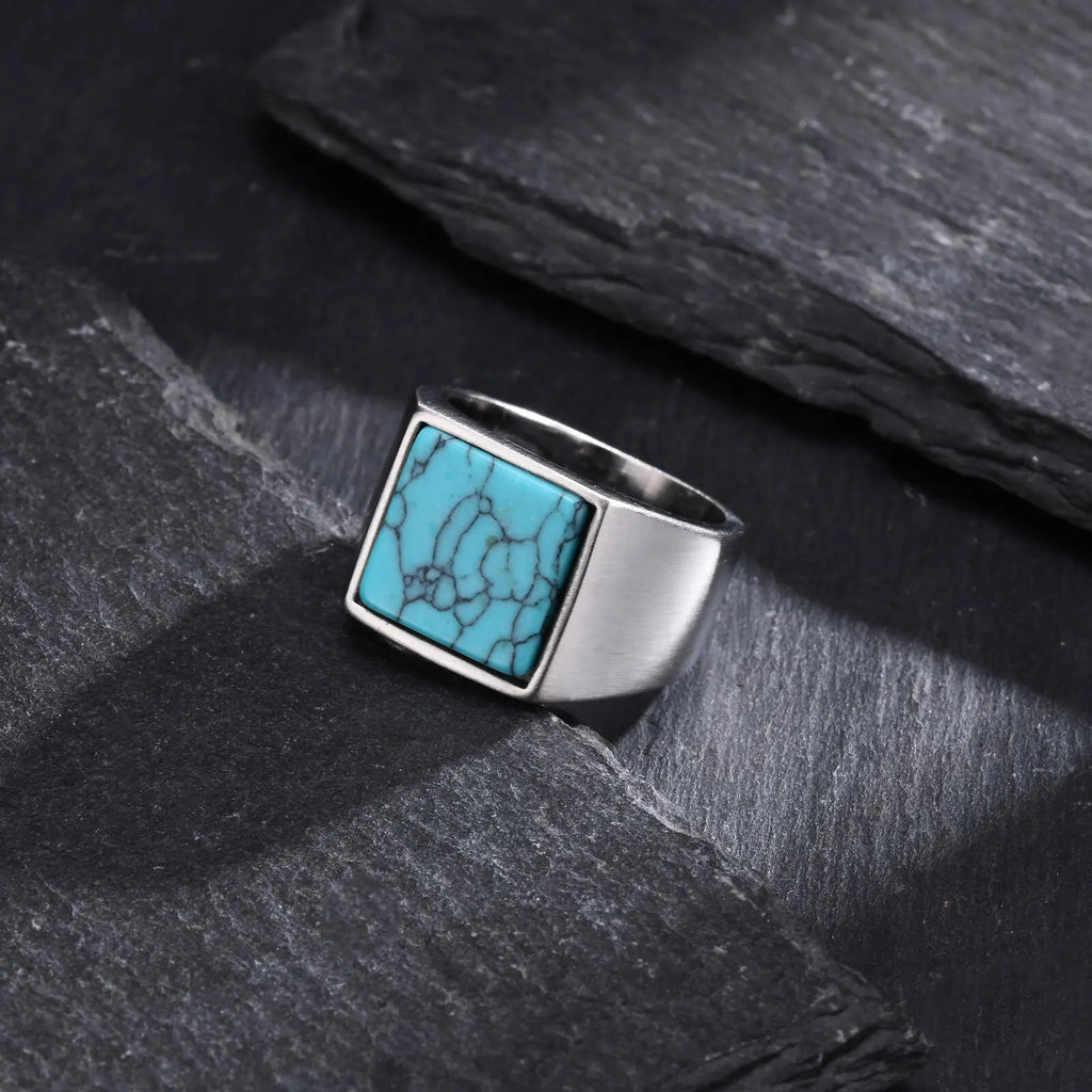 PENDRA Stamp Steel Ring
