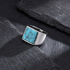 PENDRA Stamp Steel Ring