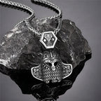 PENDRA Rune Vintage Vegvisir Necklace