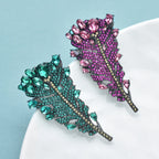 PENDRA Folia 2-Color Luxury Leaf Brooch