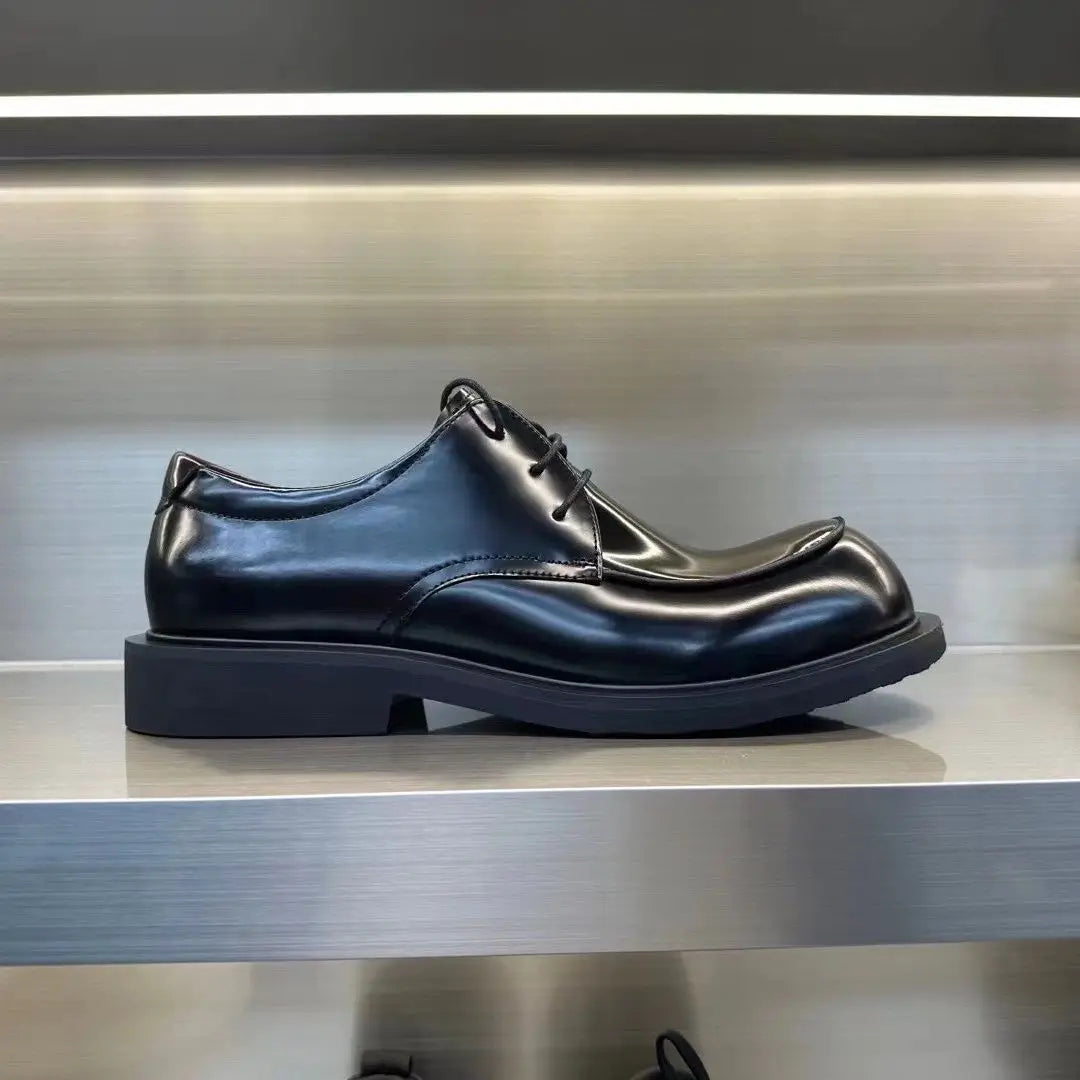 PENDRA Leather Cowhide Big Shoes