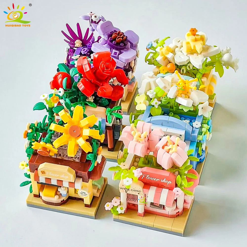 PENDRA Cute Store Micro Building Set